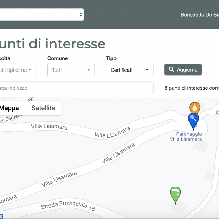 <h3>Gestione delle segnalazioni ambientali</h3>